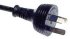 Australian 3 pin plug - type I